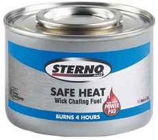 Sterno Safe Heat with Power Pad 4 Hour Wick Chafing Dish Fuel -- 24 per case.