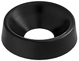 50 #14 Nylon Finishing Washers - Black