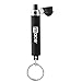 Mace Brand Police Strength Mini Keychain Pepper Spray Keyring Hard Case with Key Chain, for Women (Black 4-Pack)