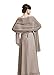 Sheer Soft Chiffon Bridal Women's Shawl For Special Occasions Khaki 79