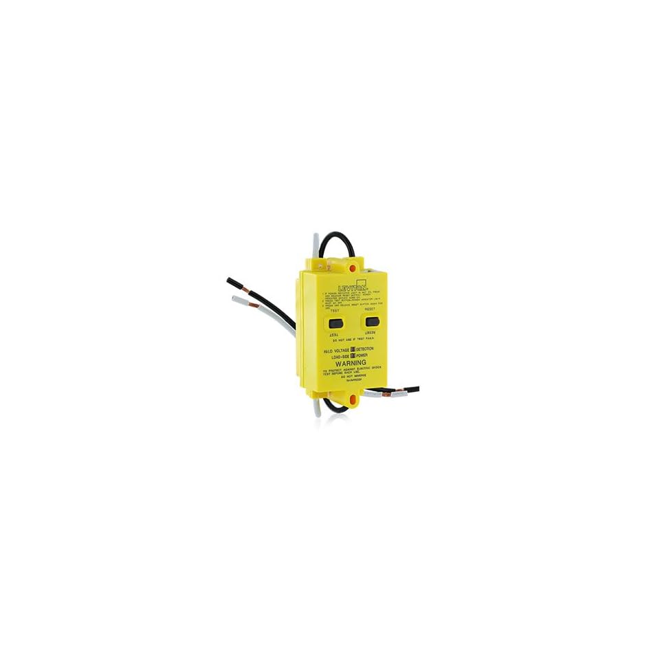 Leviton 46596 Y 20 Amp Panel Mount GFCI Device Yellow on PopScreen