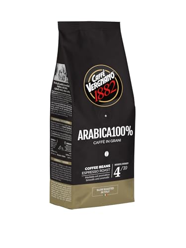 Caffè Vergnano 1882 - Caffè in Grani Arabica 100% - 1 confezione da 250 gr