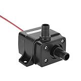 LEDGLE Submersible Pump Mini Electric Brushless Fountain Water Pumps Ultra-Quiet, IP68 Waterproof, Dual-Purpose Design for Fish Tank, Hydroponics, Aquaponics, Fountains, Ponds, Statuary, Aquariums