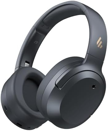 W820NB Plus Gen 2 Faltbarer Bluetooth V6.1 Over-Ear-Kopfhörer mit -49 dB Geräuschunterdrückung, kabellos und kabelgebunden, Hi-Res-Audio, 88 Stunden Spielzeit, räumlicher Klang (Dunkelgrau)