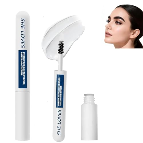 Eyebrow Growth and Density Serum, Intensive Care for Eyebrows and Eyelashes, Growing Eyelashes, Eyelash Serum, Densifier Eyebrows, Concentrated and Gentle Formula 4 ml