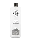 Nioxin Cleanser, System 1 (Fine Hair/Normal to Thin-Looking) Shampoo, 33.8 Ounce