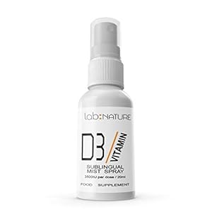 Vitamin D3 Mist Spray Sublingual Oral sub-Micron Technology | 3500 IU/Spray- 120 Sprays – 4 Months Supply, 20ml | Made…