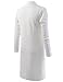 NEARKIN (NKNKTNC803 Mens Slim Cut Look Knitwear Shawl Collar Long Cardigan Sweater White US L(Tag Size L)