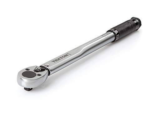 TEKTON 24330 3/8-Inch Drive Click Torque Wrench (10-80 ft.-lb./13.6-108.5 Nm)