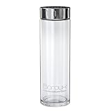Boroux Original Glass Water Bottle .5 Liter-Handmade From Eco Friendly, BPA Free, Pure Borosilicate Glass. Perfect For Essential Oils, Smoothies & Replacing Plastic Water Bottles at Home & Work