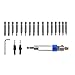 TOLOVI 20Pcs Half Time Drill Driver Multi Screwdriver Sets Updated Version 16 Different Kinds Head Double Use Screwdriver Bits NEW