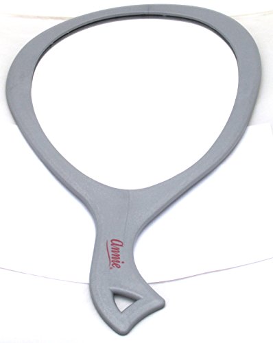 Annie Teardrop Mirror - Silver