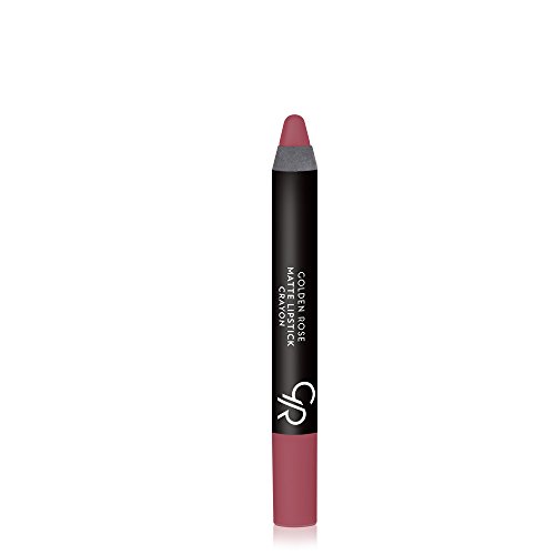 Golden Rose Matte Lipstick Crayon #08 Vin Rouge