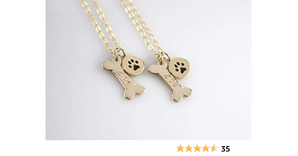 necklace with dogs name