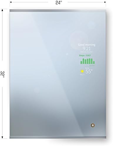Mango Mirror Smart Mirror (Regular: 24" h x 18" w)