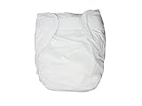 Haian Adult Incontinence AIO Velcro PVC Diapers Color White (XX-Large)