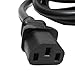 SF Cable 6ft 14AWG Low Profile 3-pin Plug NEMA 5-15P to C13 Standard Power Cord, 15Amp, 125Volt