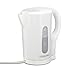 Proctor Silex Electric Tea Kettle, Water Boiler & Heater, 1 L, Cordless, Auto-Shutoff & Boil-Dry Protection, White (41005)