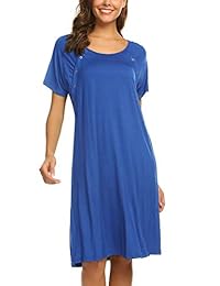 Camisón de maternidad de manga corta con broches S-XXL