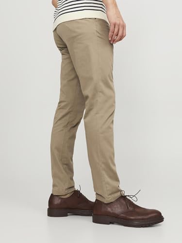 Jjimarco Jjbowie Sa, Pantaloni Uomo, Beige, 33W / 34L