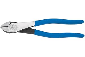 Klein Tools D2000-28 Pliers, Diagonal Cutting Pliers with Angled Head are Heavy-Duty to Cut ACSR, Screws, Nails, Most Hardene