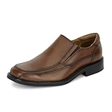 Dockers Proposal - Genuine Full-Grain Leather Slip-On Loafer Dress Shoes for Men Featuring All Motion Comfort Technology, EVA Sock Lining, and Durable Rubber Outsole, Tan - 13 M US