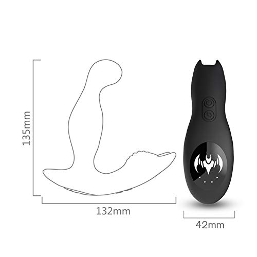 LOVEZ-Massaggiatore-Prostatico-con-Doppio-Motore-Rotazione-di-360--Silicone-Anale-Vibratore-con-Telecomando-Stimolatore-Prostata-Perineo-con-9-modalita-di-Vibrazione-Impermeabile