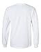 Gildan Adult L/S T-Shirt in White - Medium