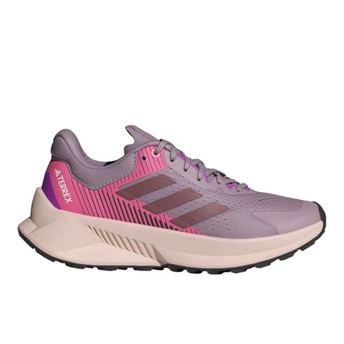 Adidas Women's Terrex Soulstride Flow Trail Running, Preloved Fig/Quiet Crimson…