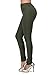 High Waisted-Rise Colored Stretch Skinny Destroyed Ripped Distressed Jeans for Women Olive Mustard RED (US, Alpha, Small, Regular, Regular, Army Green)