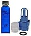 Queen Size 60x84 Semi Waveless Waterbed Mattress w/ a 4oz Bottle of Premium Clear Bottle Conditioner & Fill Kit Adapters
