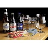 ベルギービールと専用グラス・コースター付きセット(初級編）