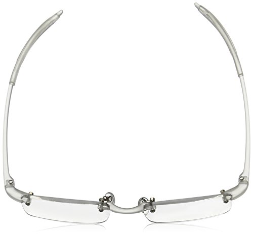 Visualites 201 Reading Glasses,Crystal Frame/Clear Lens,1.75 Strength,48 mm