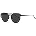 AEVOGUE Sunglasses For Women Metal Nose Pad Cat Eye Frame AE0342