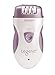 Epilady Legend Rechargeable Epilator With Dual Voltage 100-240V Power Supply Adapter and International Two-Prong Round Pin Plug Adapter Travel Pack