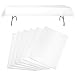 Party Like It's '99 Heavy Duty Premium Flannel Backed Vinyl Tablecloths (2 Pack), Solid Color