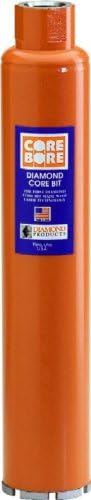 Diamond Products Core Bore 4853 12-Inch Heavy Duty Orange Wet Core Bit