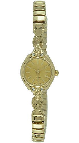 Moulin Women's Fancy Slender Expansion Gold Watch #10512.04407