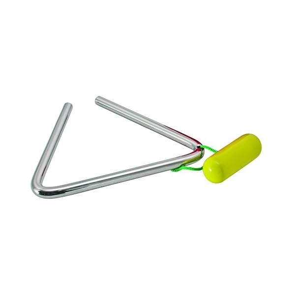 Eichhorn 100003408 - Musik Set enthält Trommel, Triangel, Maraca-Ei, aus Eichenholz – Bild 5