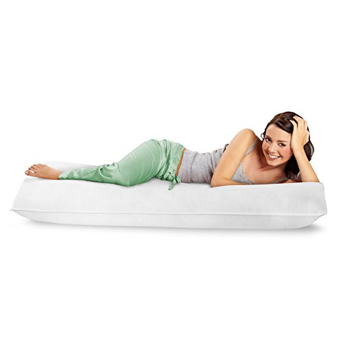 SoftTex SofLOFT Body Pillow, 20" x 54", White Pricepulse
