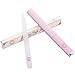 Malva Belle Best Crystal Glass Nail File & Travel Case - Heavy Duty Professional Nail Shaper - Lilac 2mm