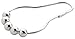 Shower Curtain Rings - These Stainless Steel Hooks are Durable, Rust Proof and Glide Smoothly Across the Shower Curtain Rod. Snaps Closed Ensuring the Curtain and Liner will Remain Secure. (Set of 12)