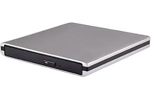 Vernijtrdy Blu-Ray Burner External USB3.0 BD-ROM DVD Drive BD-RE Writer 3D Blu-Ray Reader for Laptop or Desktop