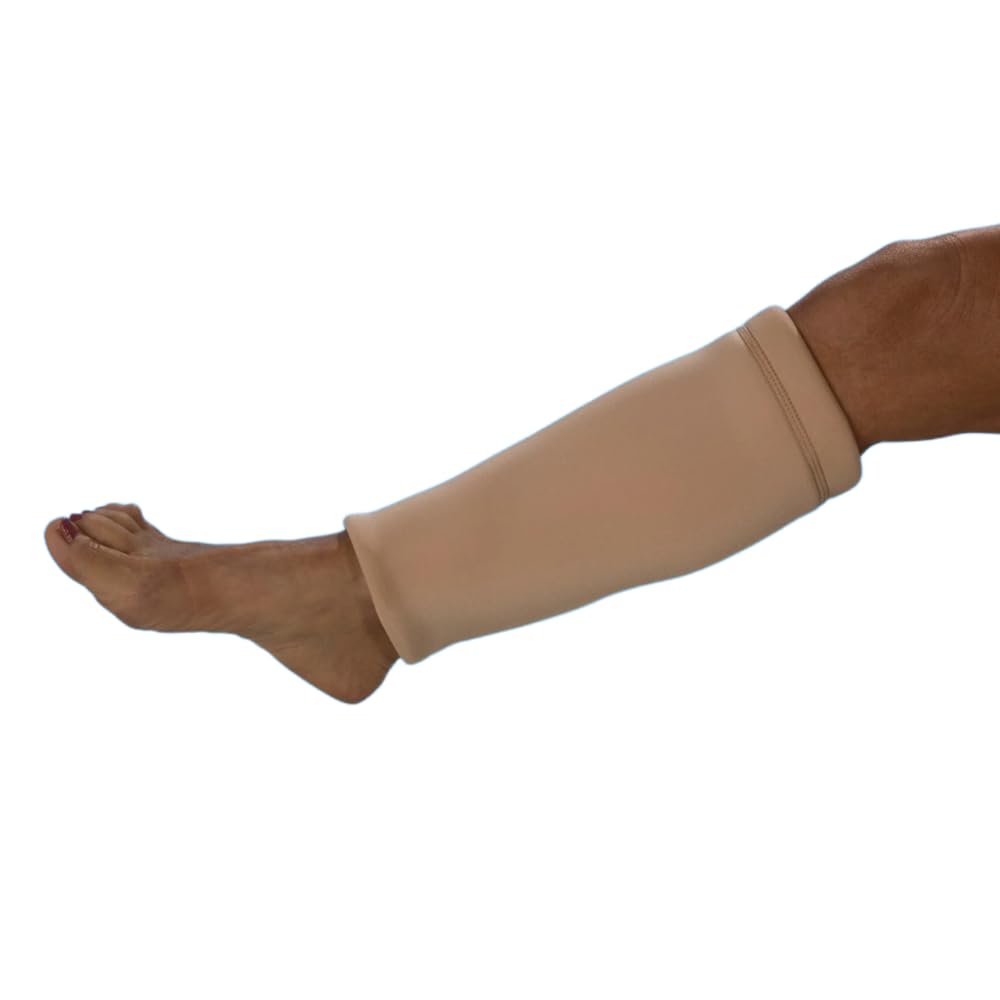 Photo 1 of DermaSaver Shin Tube – Protective Leg Sleeve for Skin Tear & Pressure Relief – Breathable, Soft & Comfortable – Large (15–19")