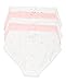 Trimfit Girls' Tagless Combed Cotton Brief Panties (Pack of 5)