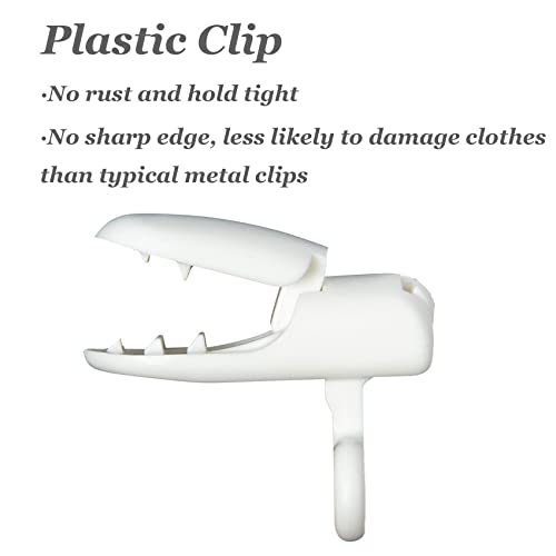 Babygoal Animal Pacifier Clips, 6 Pack Binky Paci Holder and Leash for