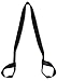 Clever Yoga Mat Strap Sling Adjustable Made with The Best, Durable Cotton – Comes with Our Special Namaste (Black)thumb 1