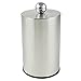 Zoie + Chloe Stainless Steel Q-tip Jar - Cotton Swab Organizer Dispenser