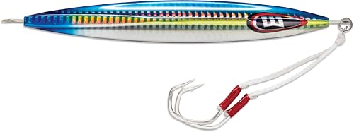 Williamson Kensaki Jig, Long-Profile Vertical Jigging Lure with Fluttering Acti…