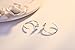 Star Hoop Earrings 925 Sterling Silver Cute Studs for Women Cartilage Sensitive Ears Tiny Small Hoops